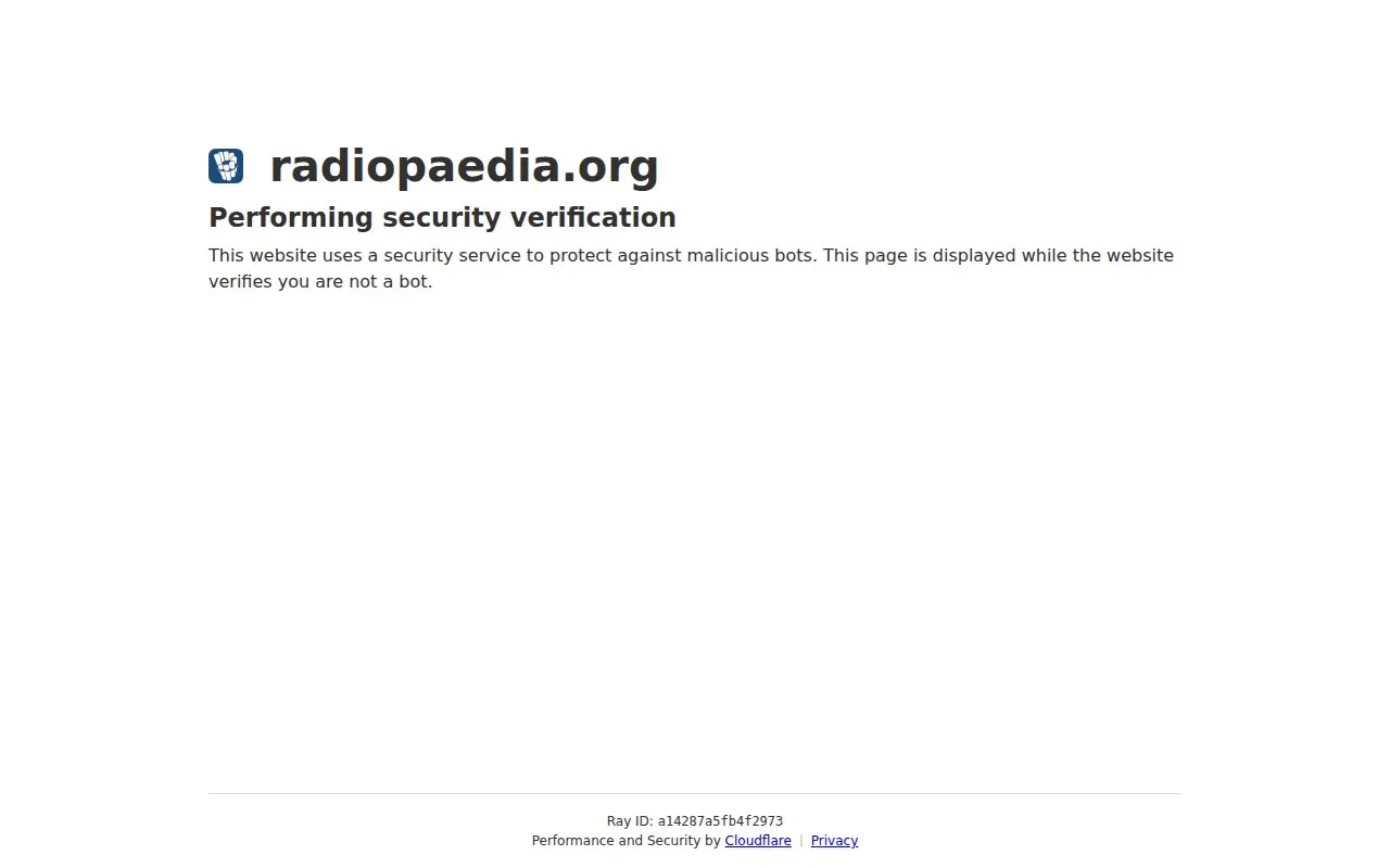 Radiopaedia官网截图 - 影像资源类医学工具使用界面