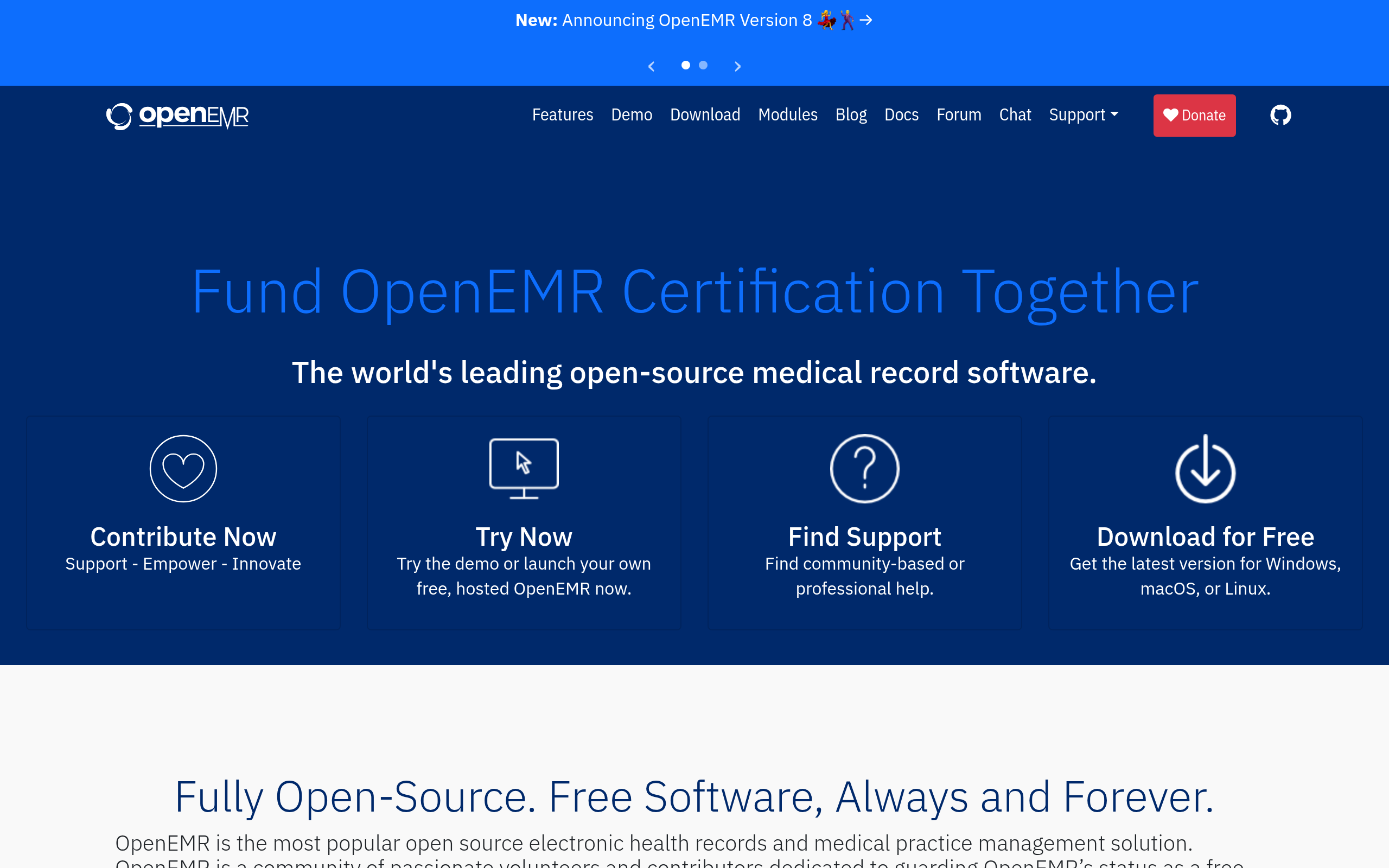 OpenEMR 预览
