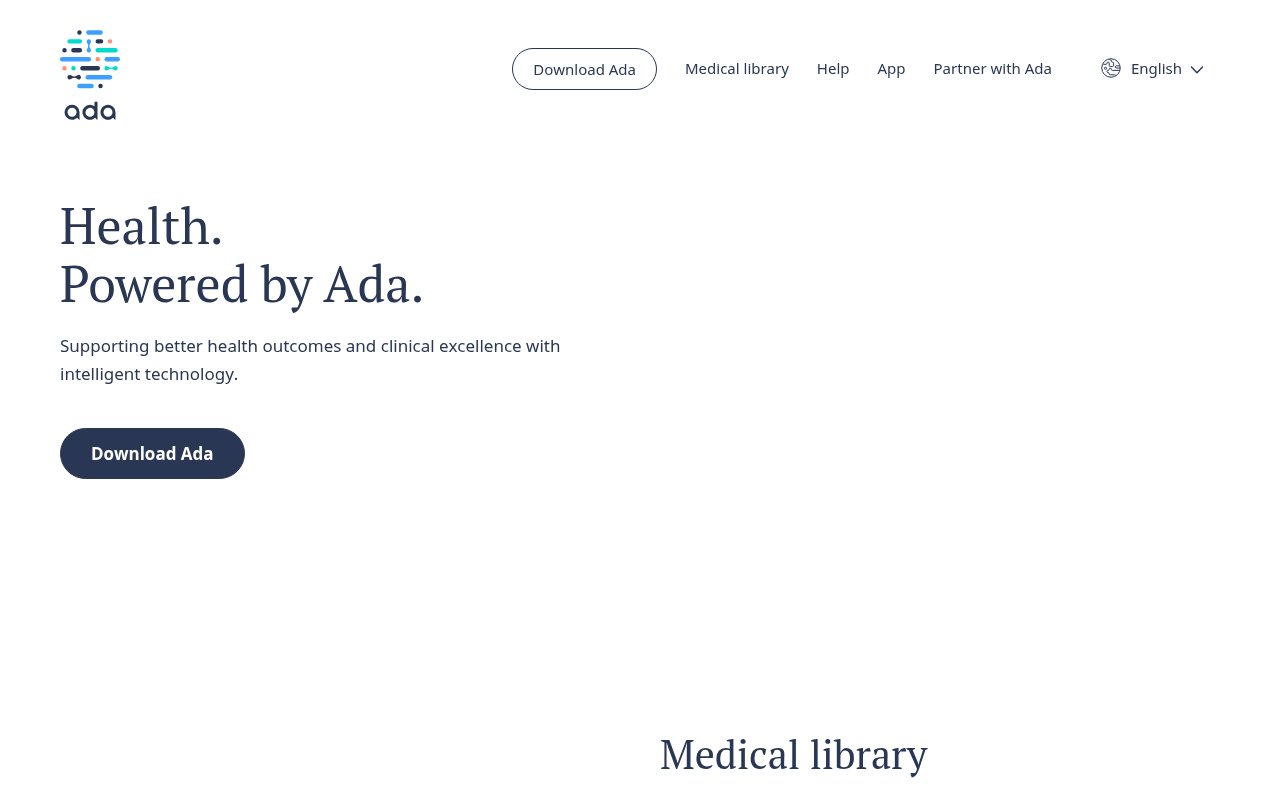 Ada Health 预览