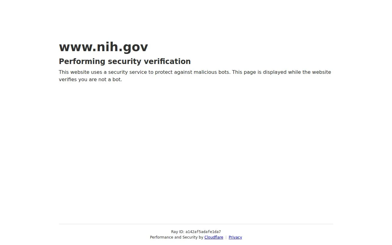 NIH官网截图 - 国外站点类医学工具使用界面